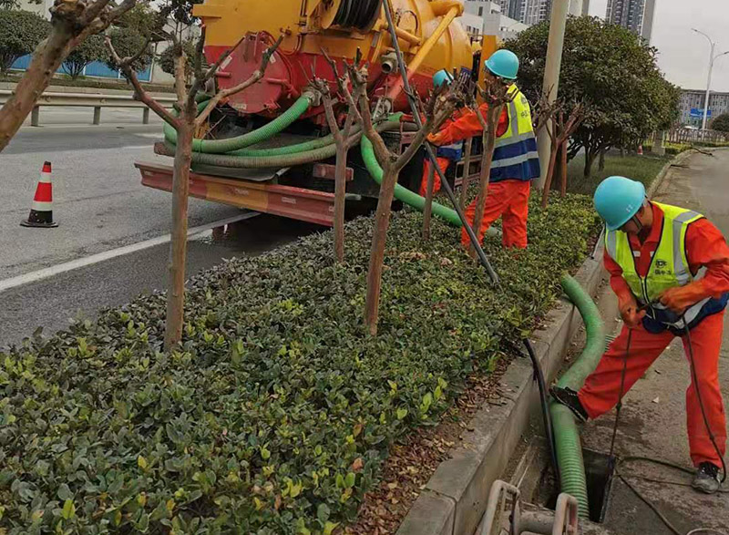 川汇市政管道清淤
